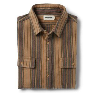 Taylor Stitch The Ledge Shirt in Sunset Stripe L - 42